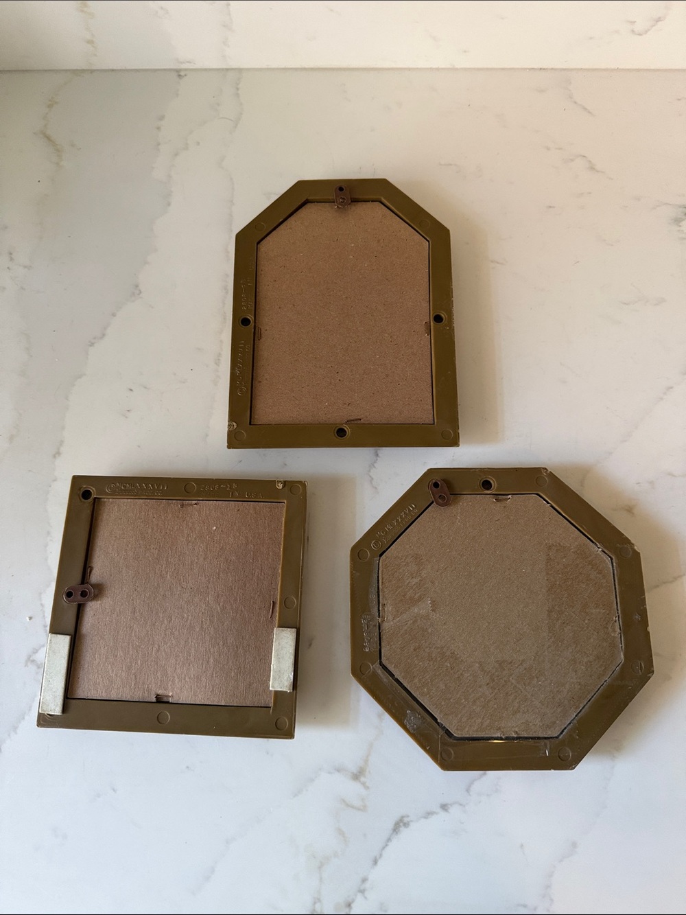 Vintage Burwood Small Decorative Mirrors Set of 3 1987 - Picture 5 of 8